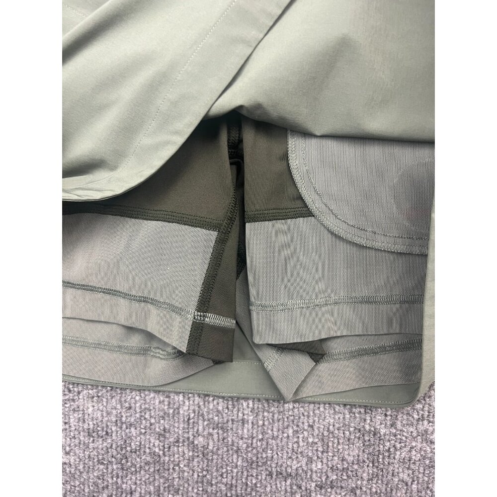 REI Two-Tone Olive Skort with Dark Olive Waistband - Picture 5 of 8